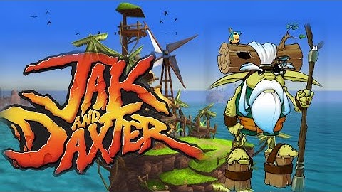 Jak and Daxter:The Precursor Legacy(2001) Samos The Green Eco Sage | ALL CUTSCENES