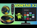 Vontar x2 android smart tv 2023 unboxing and preview