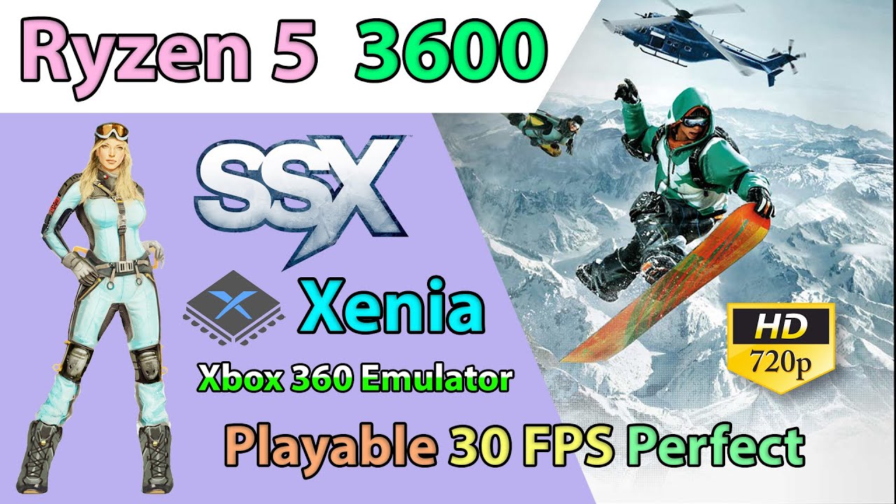 The Xbox 360 version of Skate runs almost flawlessly using Xenia