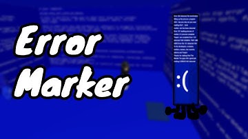 How to find "Error" Marker | ROBLOX FIND THE MARKERS