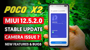 Poco X2 New Update Miui 12.5.2.0 stable update | Poco X2 Miui 12.5.2.0 New features & Bug Fix Update