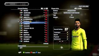my master league pes 2013