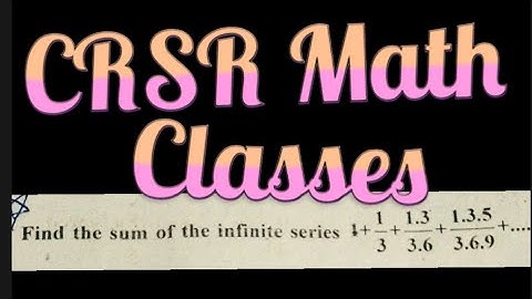 Infinite series sum in binomial expansion 7 marks #12thclass #binomialexpansion #important #7marks