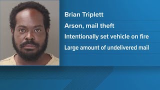 Columbus mail carrier charged with arson, mail theft