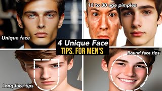 Men's More Attractive Face. Fix Face Features And Looks.