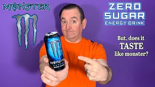 Monster Zero Sugar Energy Drink Product Review; Does it taste like a sugar free Monster