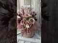 DIY Boho Floral Arrangement in a Basket | Elegant Year-Round Floral Design | Design 707
