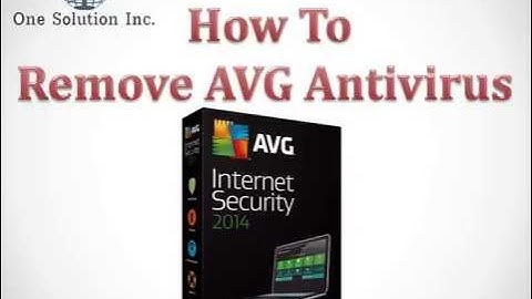 How To Remove AVG Antivirus