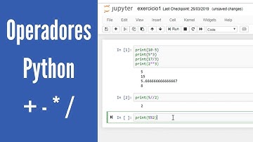 Operadores aritméticos com Python (Curso para Iniciantes - Aula 4)