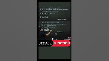 Function | JEE Advance | India’s No.1 institute for NIMCET CUET MCA Entrance Training
