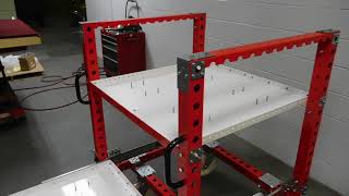 Extendable Shelf Cart | FlexQube | Customize Your Material Handling Carts