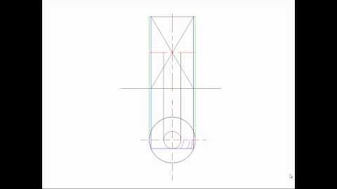 Asymptote method for Hyperboloid of revolution