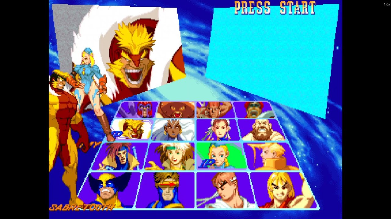 Cammy & Sabretooth Go Full Assault! | X-Men vs Street Fighter Arcade Gameplay