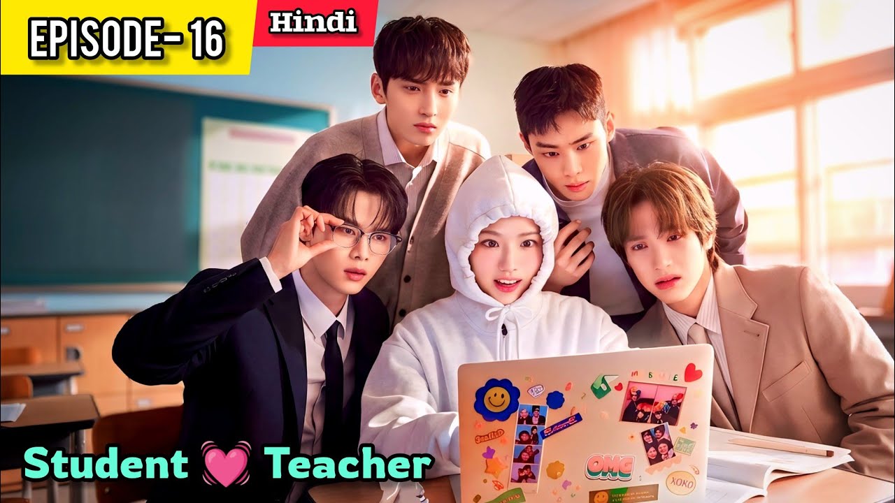 Me & My 4 Hottie Neighbours💗🔥 Korean School Drama Explained in Hindi.