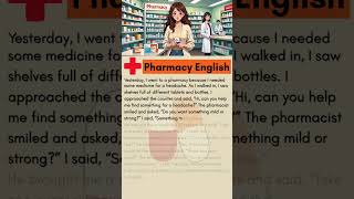 Buying MEDICINE in English💊 Daily English Conversation Practice #englishforbeginners #dailyenglish