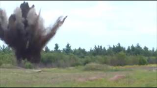 Loud explosions at Joint Base McGuire-Dix-Lakehurst