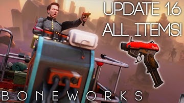 BONEWORKS: How to UNLOCK Hover Junkers level! + How to get all ITEMS! [NEW Update 1.6!] (READ DESC)