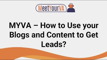 How to Use your Blogs to Get Leads