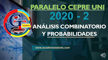 ARITMÉTICA: ANÁLISIS  COMBINATORIO  CEPRE UNI  2020-2