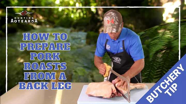 How to prepare Pork Roasts from a back leg - Hunting Aotearoa Tip - Part 20