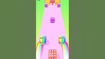 Woww 64M Jelly Run 2048 New Update #androidgame #iosgameplay #shorts