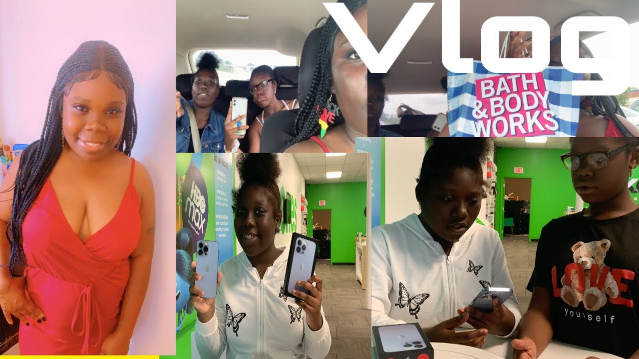 Vlog: Road trip to a cookout, food, Bath and body, Buying birthday gift ...