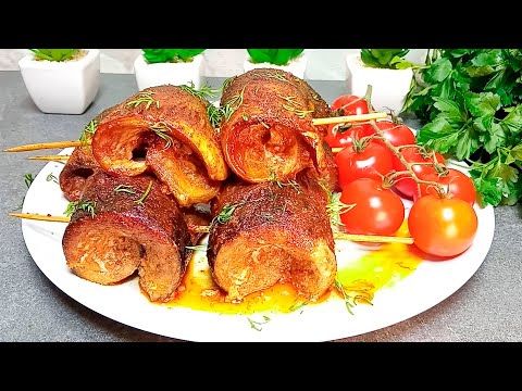 СКУМБРИЯ 'ПО-ЦАРСКИ', которая всех УДИВЛЯЕТ! Такой ШАШЛЫК ИЗ СКУМБРИИ съедается быстрее, чем мясо!