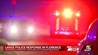 Large police presence seen outside home in Boone County