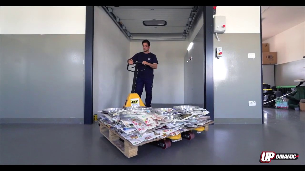 Updinamic UP15 SPB - 1500Kg single column Goods Lift