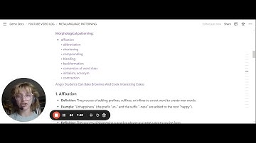 TYPES OF METALANGUAGE PATTERNING (phonological, syntactic, lexical, semantic) [VCE ENGLISH LANGUAGE]