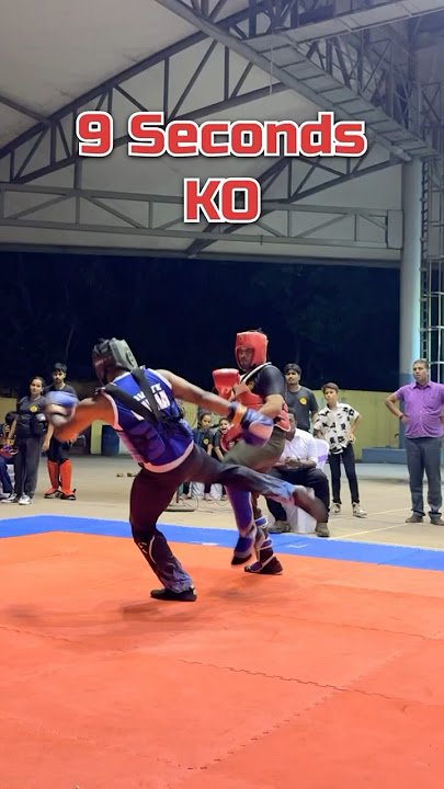 Scored a KO in 9 Seconds | Savate Combat Knock Out #savate  #combat #combatsports