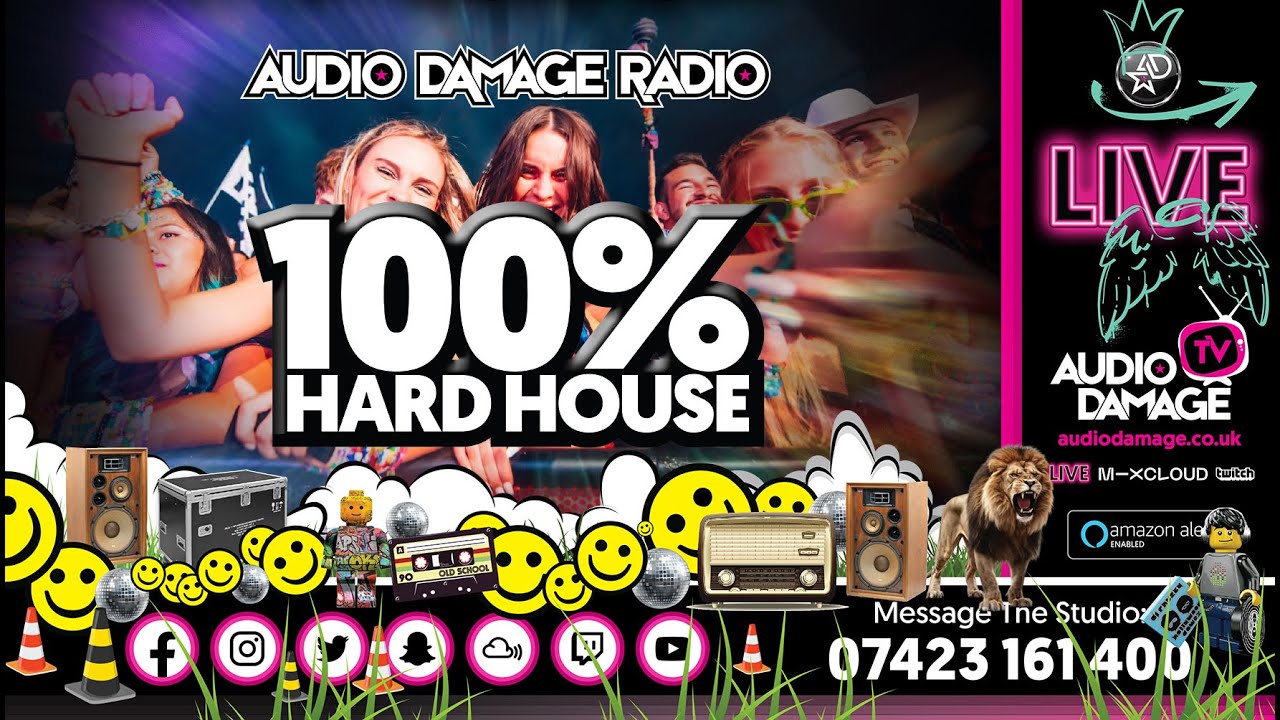 Steven Seed - (Hard House Special) - LIVE - Audio Damage Radio. 12 - 1am (17.01.2026).