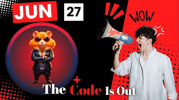 27 June Morse code Hamster Kombat | 1 million point daily cipher