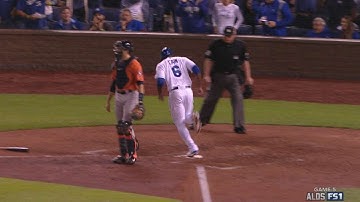 Hosmer singles to score Cain from first