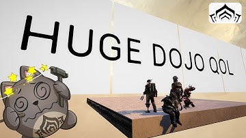 Warframe Dojo QOL NPCS, DECORATION PERMISSIONS AND MUCH MUCH MORE !!!