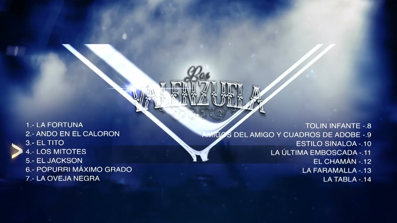 Los Valenzuela LA FORTUNA (Disco completo 2022). YouTube