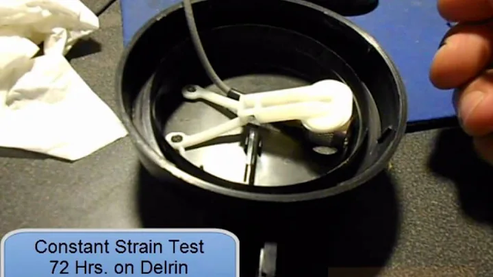 Delrin Const Displacement Test 72hrs