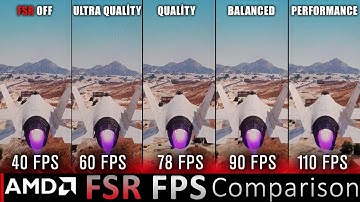 GTA 5 AMD FSR FPS Comparison ! How to boost your FPS on GTA 5 ? GTA 5 AMD FSR Download