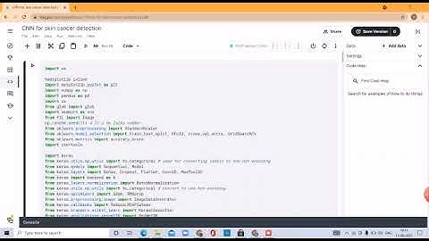 Early detection of skin cancer using deep learning (Project Making)