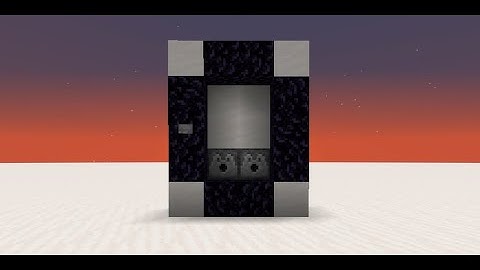 Minecraft: Automatic Nether Portal On/Off