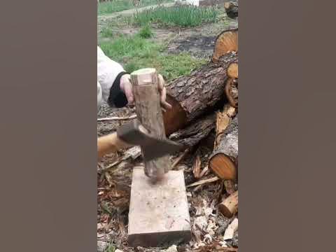 Топорище из груши - YouTube