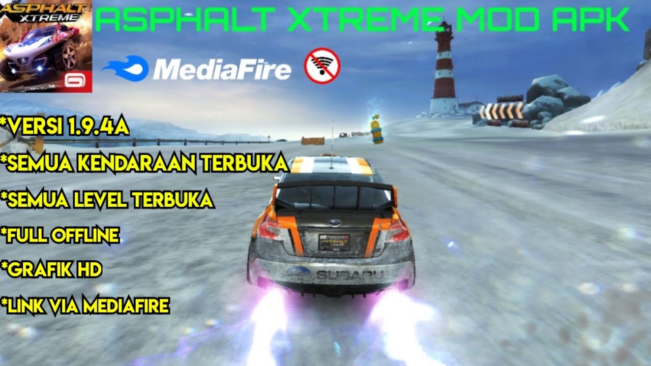 GAME RACING OFFLINE DENGAN GRAFIK HD - Asphalt Xtreme Mod Apk Showcase #22