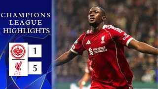 Eintracht Frankfurt - Liverpool |1-5 | Highlights | Champions League 2025-26 | liverpool frankfurt