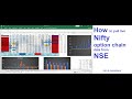 How to Pull Live Option Chain Data In Excel Sheet
