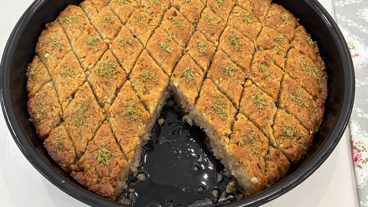 YALANCI BAKLAVA NASIL YAPILIR ❗️Oklava kullanmadan Çok Pratik Baklava Tarifi YALANCI BAKLAVA NASIL YAPILIR ❗️Oklava kullanmadan Çok Pratik Baklava Tarifi