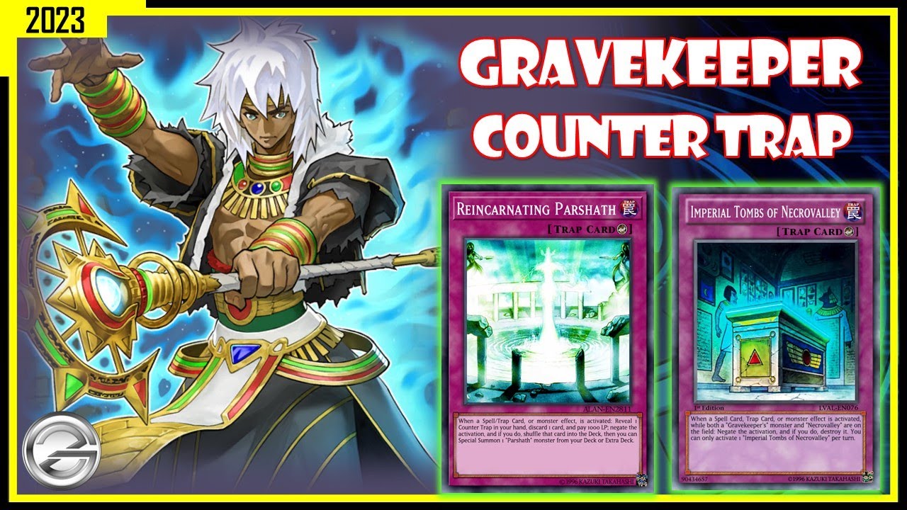 Yugioh Duel Links Gravekeeper Deck Gameplay March 2023 Counter Trap