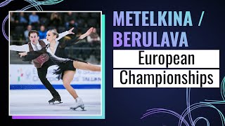 Metelkina Berulava Geo Pairs Free Skating Tallinn 2025