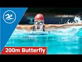 Women's 200m Butterfly Swimming in Belarus / Плавание в Беларуси / Swim.by