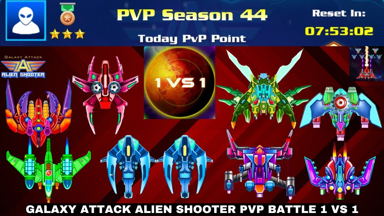 Galaxy Attack Alien Shooter PvP Battle | Epic Multiplayer Fight - YouTube