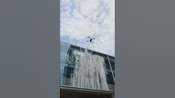 The effect of using drones to clean building is excellent！ #drone #cleaning #dronevideo